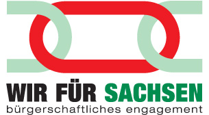 Wir für Sachsen Logo